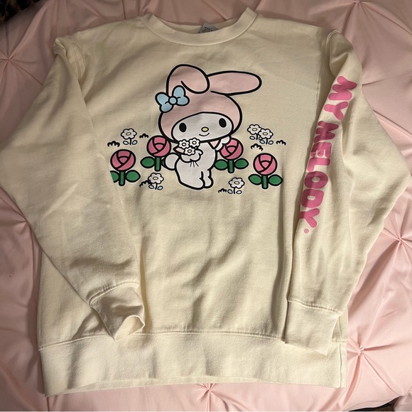 Sanrio my melody flower sweater size small - Picture 1 of 6